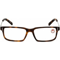 Dragon Men's Eyeglasses - Matt Tortoise Rectangular Frame | DRAGON DR165 MAL 244 ,
