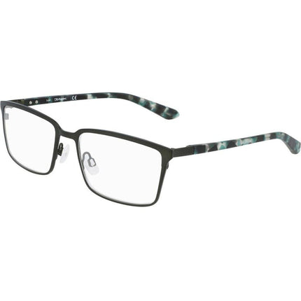 Dragon Men's Eyeglasses - Matte Olive Metal Rectangular Frame | DRAGON DR2019 301 ,