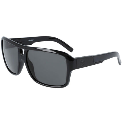 Dragon Men's Sunglasses - Alliance Jet Black RPET Frame | DR THE JAM SMALL LL 001 ,