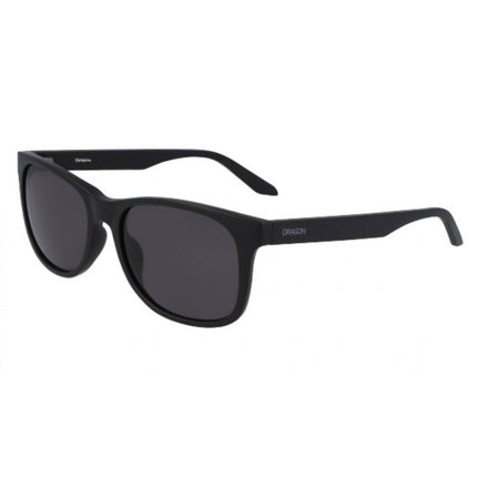 Dragon Men's Sunglasses - Matt Black Plastic Square Frame | DRAGON DR EDEN LL 2 ,
