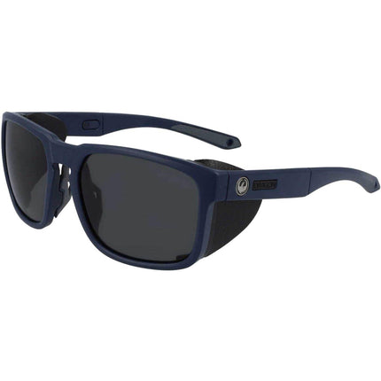 Dragon Men's Sunglasses - Matte Black Full Rim Rectangular | DR LATITUDE X LL 410 ,