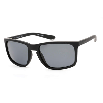 Dragon Men's Sunglasses - Matte Black Rectangular Plastic Frame | DR MELEE POLAR 002 ,