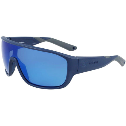 Dragon Men's Sunglasses - Matte Navy Wraparound Frame | DR VESSEL X LL POLAR 418 ,