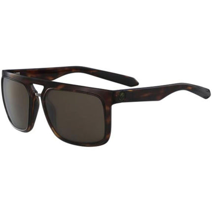 Dragon Men's Sunglasses - Matte Tortoise Rectangular Shaped Frame | DR AFLECT 244 ,