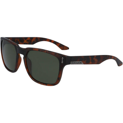 Dragon Men's Sunglasses - Tortoise Plastic Rectangular Frame | DR MONARCH XL LL 246 ,