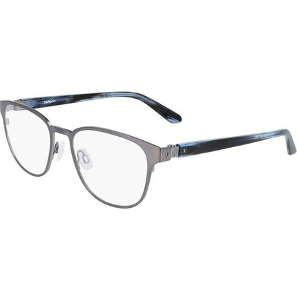 Dragon Unisex Eyeglasses - Matt Gunmetal Square Frame Demo Lens | DRAGON DR7006 72 ,