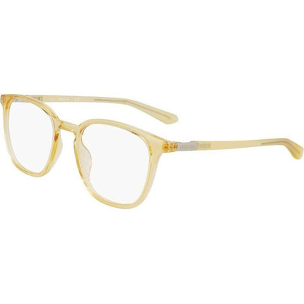 Dragon Unisex Eyeglasses - Shiny Peach Crystal Plastic Square | DRAGON DR2021 830 ,