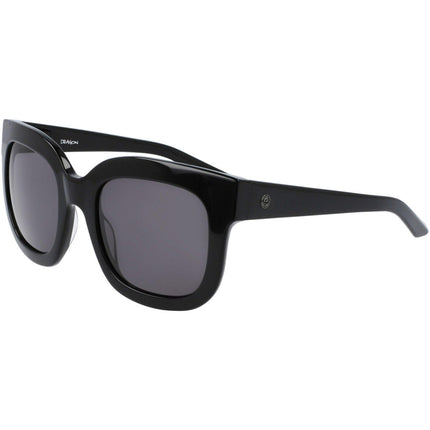 Dragon Unisex Sunglasses - Black Square Shaped Plastic Frame | DRAGON DR FLO LL 1 ,