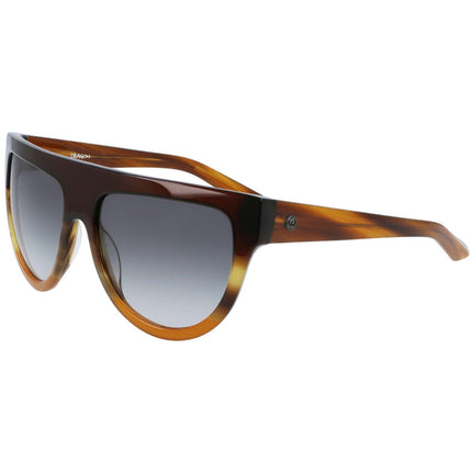 Dragon Unisex Sunglasses - Dark Brown Horn Gradient Frame | DRAGON DR DUSK LL 259 ,