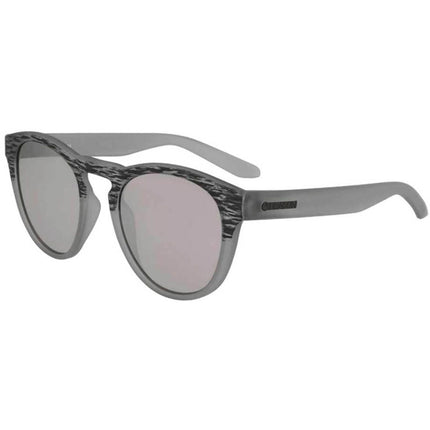 Dragon Unisex Sunglasses - Silver Ion Lens Ash Wood Frame | DRAGON DR OPUS LL ION 59 ,