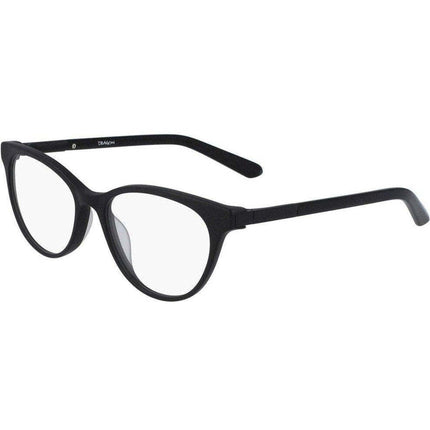 Dragon Women's Eyeglasses - Matt Black Cat Eye Frame Demo Lens | DRAGON DR2012 2 ,