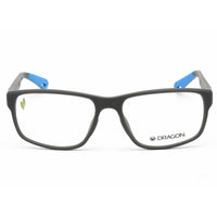 Dragon Women's Eyeglasses - Matte Grey Full Rim Frame Clear Demo Lens | DR5001 020 ,