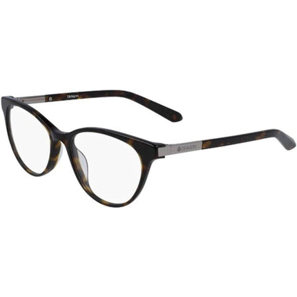 Dragon Women's Eyeglasses - Shiny Tortoise Plastic Cat Eye Frame | DRAGON DR2012 240 ,