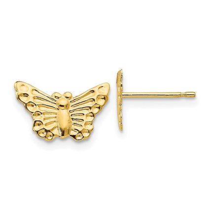 Madi K Kid's 14k Butterfly Post Earrings ,