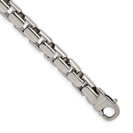 Stainless Steel Polished 8.5in Bracelet ,