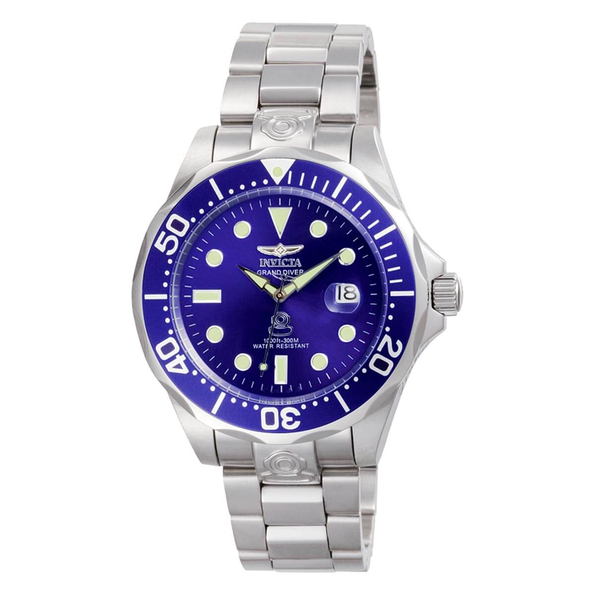 Invicta Men's Automatic Watch - Grand Diver Stainless Steel