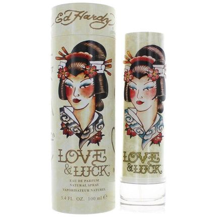 Ed Hardy Love & Luck by Christian Audigier, 3.4 oz Eau De Parfum Spray for Women ,