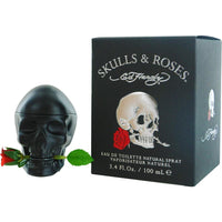 Ed Hardy Skulls & Roses by Ed Hardy, 3.4 oz Eau De Toilette Spray for Men ,