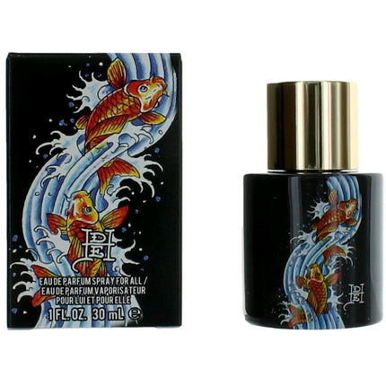 Ed Hardy Unisex Eau De Toilette Spray - Koi Wave Fruity Colorful Explosion, 1 oz ,