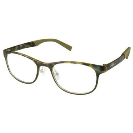Eddie Bauer Men's Eyeglasses - Green Plastic Square Frame | EDDIE BAUER 32001 GN ,