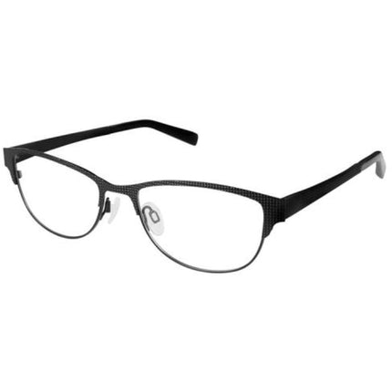 Eddie Bauer Women's Eyeglasses - Black Metal Cat Eye Frame | EDDIE BAUER 32202 BK ,