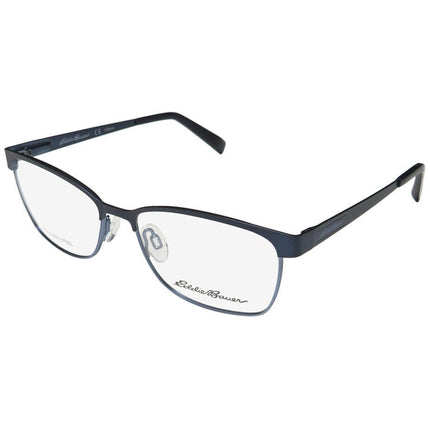 Eddie Bauer Women's Eyeglasses - Blue Metal Rectangular Frame | EDDIE BAUER 32204 BL ,