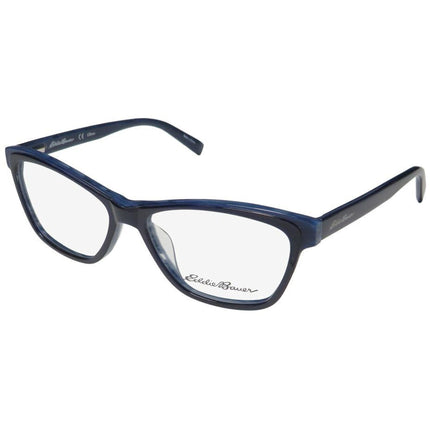 Eddie Bauer Women's Eyeglasses - Blue Plastic Cat Eye Frame | EDDIE BAUER 32211 BL ,