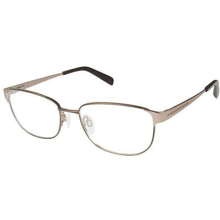 Eddie Bauer Women's Eyeglasses - Brown Metal Rectangular Frame | EDDIE BAUER 32206 BR ,