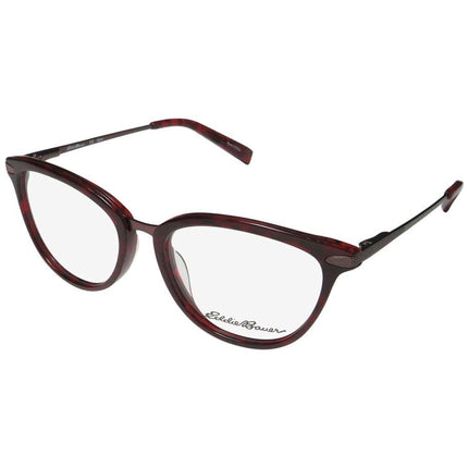 Eddie Bauer Women's Eyeglasses - Red Plastic Cat Eye Frame | EDDIE BAUER 32208 RE ,
