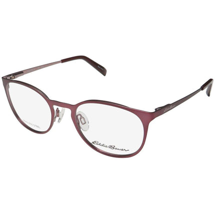 Eddie Bauer Women's Eyeglasses - Wine Metal Frame Demo Lens | EDDIE BAUER 32205 WI ,