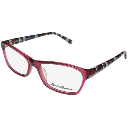 Eddie Bauer Women's Eyeglasses - Wine Plastic Cat Eye Frame | EDDIE BAUER 32215 WI ,