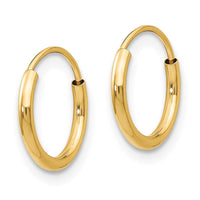 Madi K Kid's 14k Endless Hoop Earrings ,