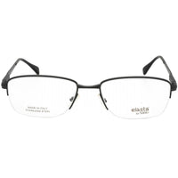 Elasta Men's Eyeglasses - Clear Demo Lens Matte Ruthenium Steel Frame | E 7239 0R80 00 ,