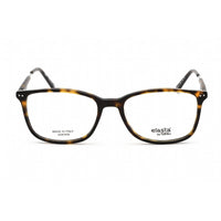 Elasta Men's Eyeglasses - Clear Lens Dark Havana Plastic Square Frame | 1642 0086 00 ,