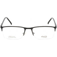 Elasta Men's Eyeglasses - Clear Lens Matte Black Rectangular Frame | E 7233 0003 00 ,