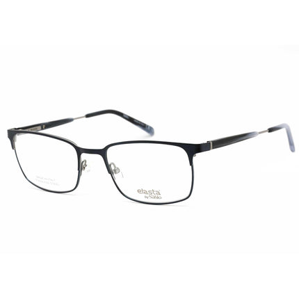 Elasta Men's Eyeglasses - Matte Blue Gray Metal Full Rim Frame, 52 mm | 7222 04NZ 00 ,