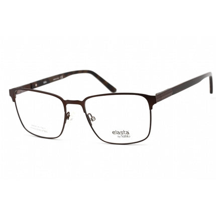 Elasta Men's Eyeglasses - Matte Brown Stainless Steel/Acetate Frame | E 3124 04IN 00 ,