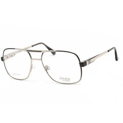 Elasta Men's Eyeglasses - Shadow Gray Aviator Metal Frame Demo Lens | 3022/P 0292 00 ,