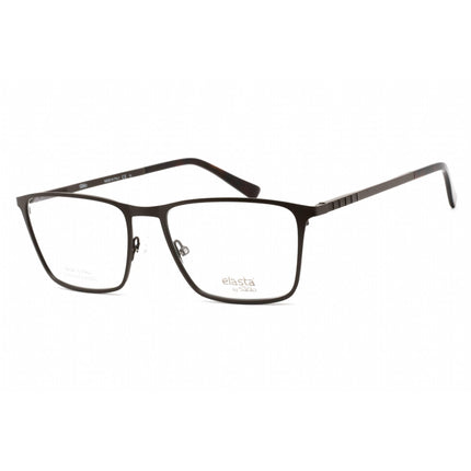 Elasta Unisex Eyeglasses - Dark Brown Stainless Steel Square Frame | E 7250 0R0Z 00 ,