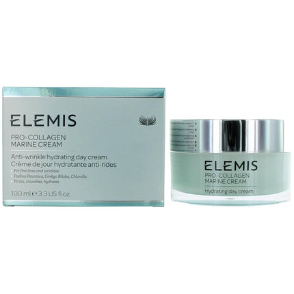 Elemis Unisex Anti Wrinkle Day Gel Cream - Pro Collagen Marine Hydrating, 3.3 oz ,