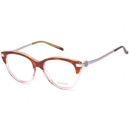 Elie Saab Women's Eyeglasses - Full Rim Round Shaped Plastic Frame | ES 056 00T4 00 ,