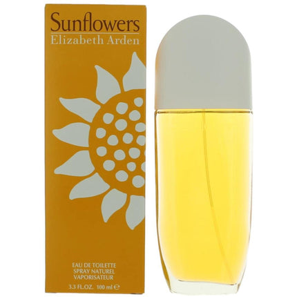 Elizabeth Arden Women's Eau De Toilette Spray - Sunflowers Refined Aroma, 3.3 oz ,
