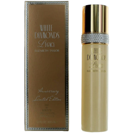 Elizabeth Taylor Women's Eau de Toilette Spray - White Diamonds Legacy, 3.3 oz ,