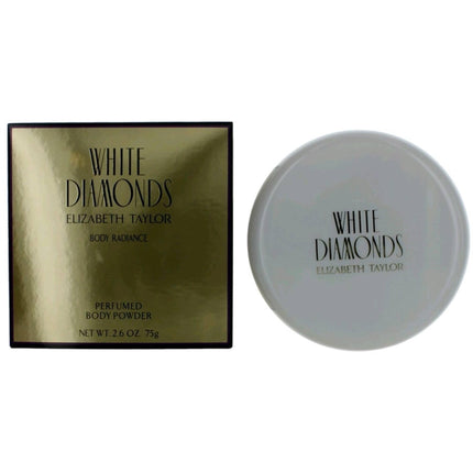 Elizabeth Taylor Women's Perfumed Body Powder - White Diamonds Captivating, 2.6 oz ,