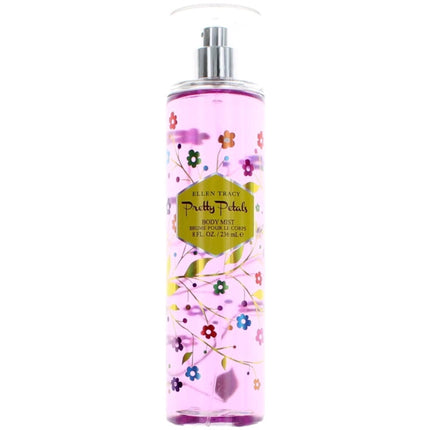 Ellen Tracy Women's Body Mist - Pretty Petals Floral and Fruity Fragrance, 8 oz ,