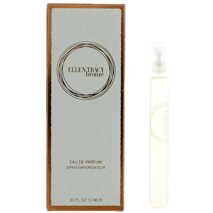 Ellen Tracy Women's Eau De Parfum Purse Spray - Bronze Refreshing Scent, 0.33 oz ,