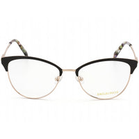 Emilio Pucci Women's Eyeglasses - Black/Gold/Havana Cat Eye Shape Frame | EP5087 005 ,
