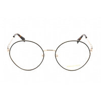 Emilio Pucci Women's Eyeglasses - Black/Other Metal Round Shape Frame | EP5203 005 ,