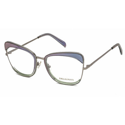 Emilio Pucci Women's Eyeglasses - Blue Cat Eye Full Rim Frame Demo Lens | EP5090 092 ,