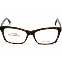Emilio Pucci Women's Eyeglasses - Clear Demo Lens Dark Havana Frame | EP5033-3 052 ,